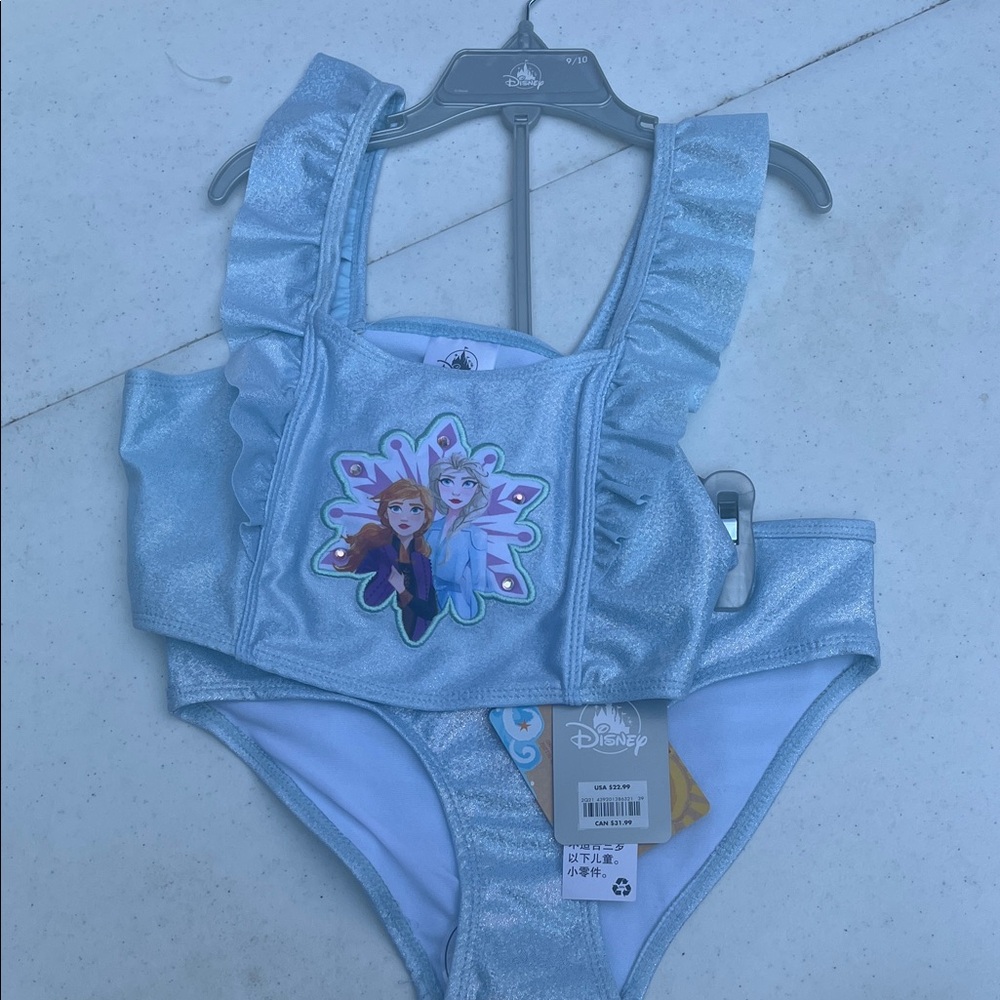 Disney Frozen Kids Bikini - Shimmering Blue